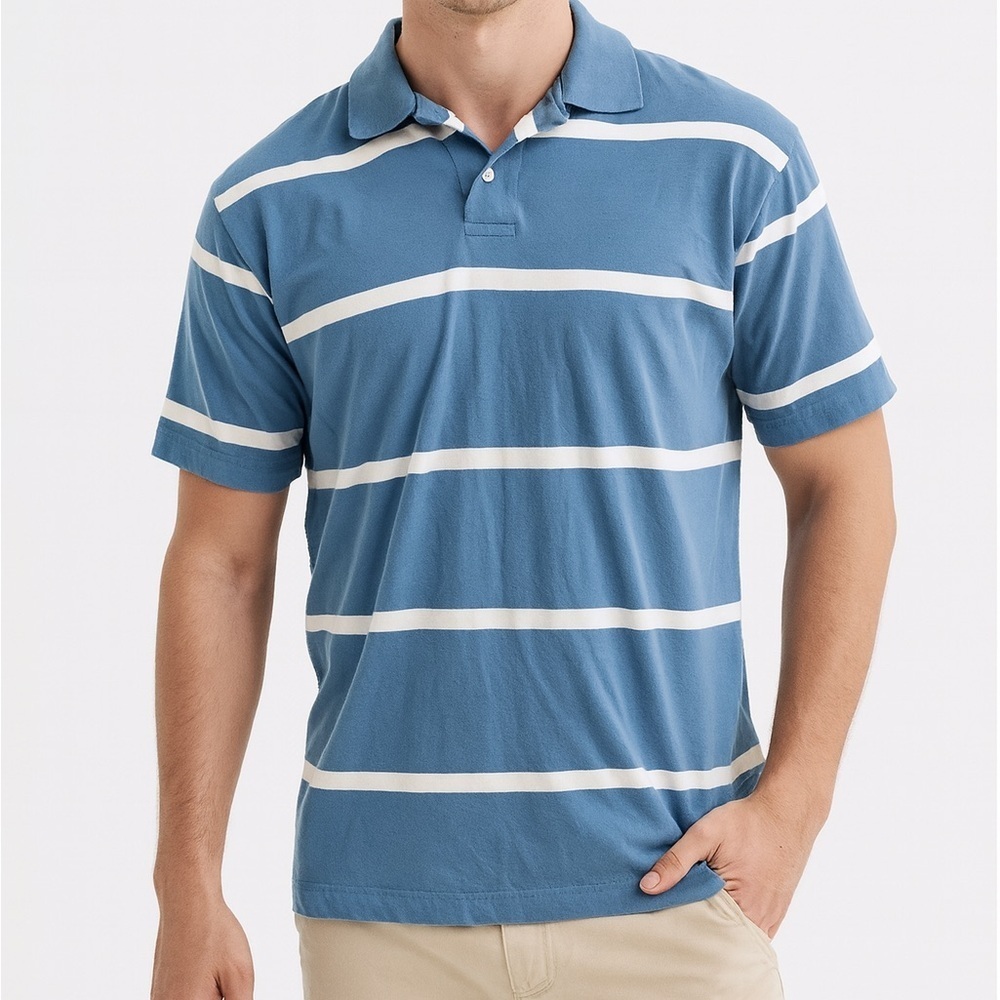 Nautica Blue Polo Shirt